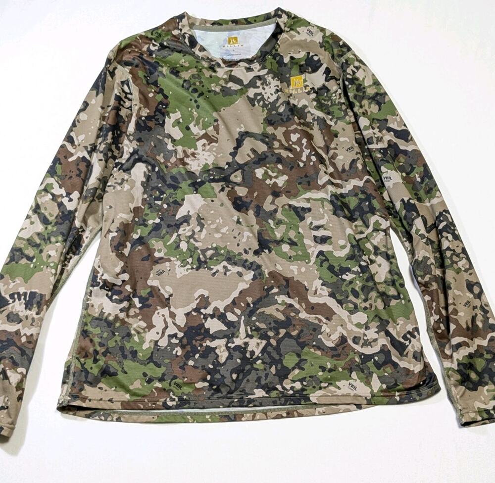 Killik Veil Camo Performance Long Sleeve Shirt Women’s Sz Large Hunting Outdoor
